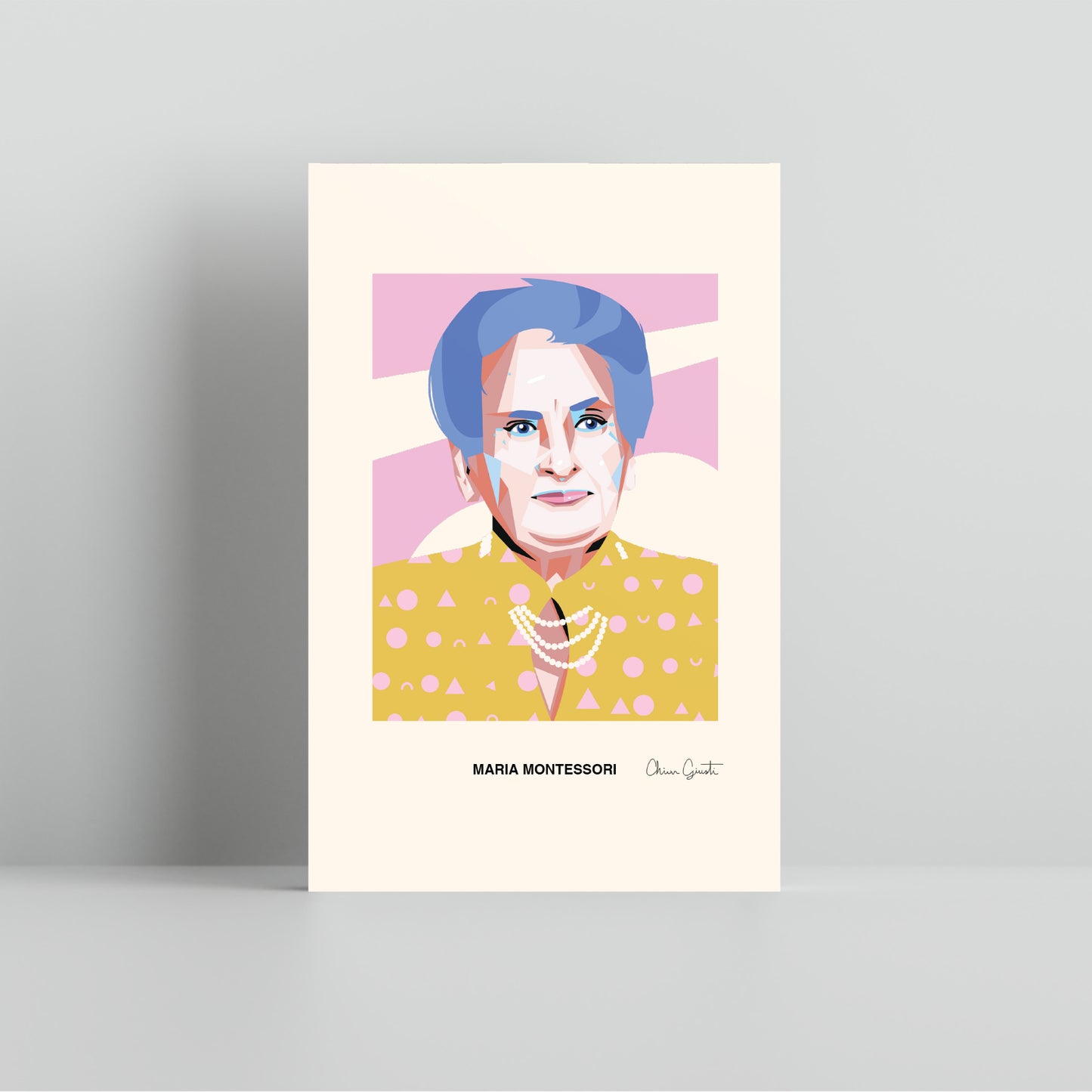 Maria Montessori Art Print
