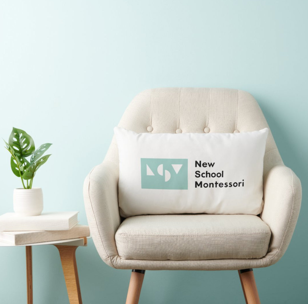 NSM Brand Throw Pillow