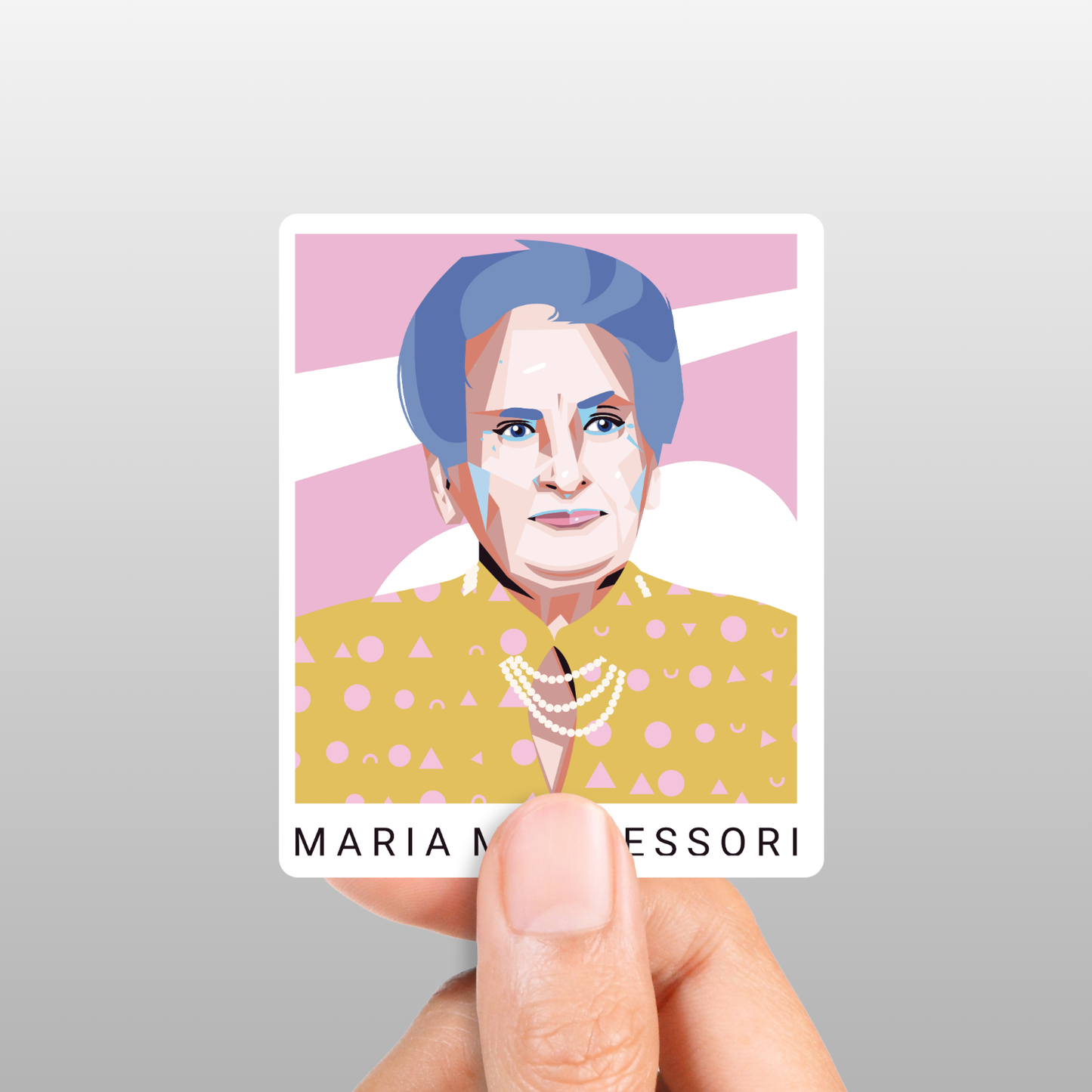 Maria Montessori Sticker